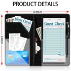 Server Book Cover For Waitress - Glitter Leather Waiter Book Server Wallet Wi   