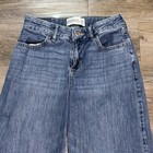Abercrombie Kids Medium Wash High Rise Wide Leg Jeans Youth Girls 9 10 Regular
