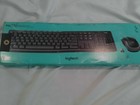 Logitech Mk270 Wireless Keyboard   Mouse Combo Black  new And Tested Open Box 