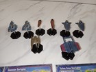 Star Wars Miniatures Starship Battles 8 Ships With Cards - Clone Wars Era