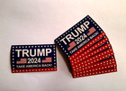 Trump 2024 Take America Back  small Mini 3  X 2    10 Pack  Pro Trump Sticker