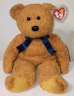 Ty Beanie Buddy Large Plush Fuzz The Teddy Bear 14  New Mwmt Stuffed Animal Toy