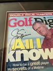Jack Nicklaus Pga Autographed 8x11 Magazine Framed  Coa