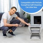 Stainless Steel Reusable Litter Tray Compatible With Petsafe Scoop-free Self-cle