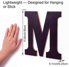 4 Pack 12 Inch Wooden Home Sign Wall Hanging Decor Farmhouse Letters For Wall Ar