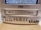 Vintage Rca 9  Crt Tv Vcr T09085 Retro Gaming Tv Silver No Remote Tested Working