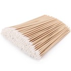 1200 Count Cotton Swabs 6 Inches Wooden Sticks Cleaning Cotton Tipped Applicator