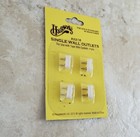 Dollhouse Outlet Wall Receptacle For 12 Volt Tape Wire Lights X4 1 12 Scale 2218