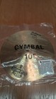New Rhythm Bytes Sultans Series 10  Splash Cymbal Polished Gold Drum Kit
