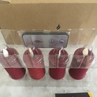 Luminara Flameless Battery Powered Candles -set Of 4 - Red - New - Read Below