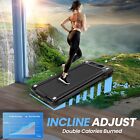 2 5hp Treadmill Portable Walking running Treadmill Machine Easy Storage For Home