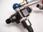 Nascar Billet Adjustable Fuel Pressure Regulator W  2 Sending Units   Bmrs Hose