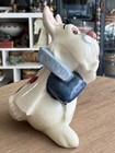Vintage 1950s Evan K Shaw Disney Alice In Wonderland White Rabbit Figurine