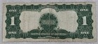 1899  1 Silver Certificate Black Eagle Large Note Currency Xf 