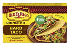 Old El Paso Hard Taco Dinner Kit  250g  4 Pack 
