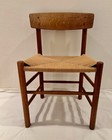 Vintage Borge Mogensen J39 Peoples Dining Side Chair Oak Danish Modern