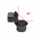 1 Mod Bevel Gear 20t 25t 30t Bore 5-12mm 90  1 1 Pairing Metal Transmission Gear