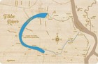 False River  La  United States - Laser Cut Wood Map   Wall Art   Made To Order