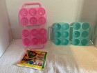Jell-0 Easter Egg Jiggler Molds With Direction order Pamphlet Lot Of Two