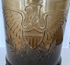 Libby Bicentennial 1976 Eagle Amber Glass 5 Gallon Milk Jug Vintage Usa