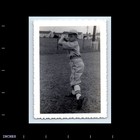 Old Vintage Photo Solo Boy Baseball Player In Uniform Snapshot Picture Pic