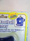 New Webkinz Blue Football Jersey Clothing Unused Code Ganz We000304 Sealed