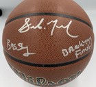 Sebastian Telfair Celtics Signed Basketball Brooklyn Finest   Bassy Insc Jsa Coa