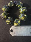 8 Millefiori Glass Trade Beads -   b1345  Handmade Rare - 18mm