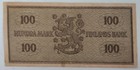 1955 Finland 100 Markka Note  Pick 91