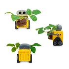 Disney Pixar Wall-e 4-inch Ceramic Mini Planter With Artificial Succulent