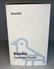 Kiwibit Beako Smart Bird Feeder With 4k Camera Solar Powered Outdoors-read 
