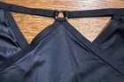 Victoria s Secret Women   s Very Sexy Cheeky Panty Black Strappy Size Xl Nwt