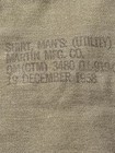 P58 Usmc Utility Shirt Size 40  Dated 1958 Marine Corps Military Gear