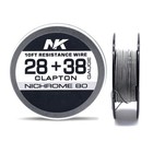 Nk Ni80 Fused Clapton Wire Alien Nichrome 80 10ft spool Tri Cores Parallel Diy