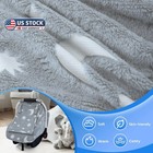 Baby Car Seat Cover Glow In The Dark  Fleece Plush Carseat Covers Baby