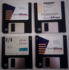 Vintage Macintosh Floppy Disk Lot Quarkxpress Oregon Trail Appleworks 19