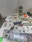 Junk Drawer Lot Miscellaneous Items  Marbles Coins Baseball Cards  Jewelry Jj1