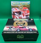 Scalextric 2 Slot Car Set 50th Anniversary Ferrari 375 F1   248 2006 New W book