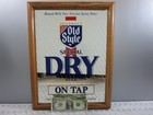 Old Style Beer Sign Mirror On Tap Heileman s Brewery Bar Sign Vintage