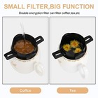 Pour Over Coffee Filter Reusable Stainless Steel Collapsible Dripper Travel