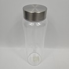 Glass Water Bottle With Lid Libbey Kinetix 33 Oz New See Photos