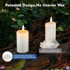 20-pack 15  Hour Emergency Candles - Long-lasting Unscented White Pillar Candles