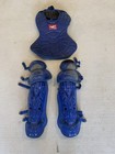 Rawlings Pro Issued 950x Catchers Gear Set Adult Royal Blue Mlb Milb Pro