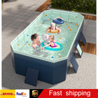 For Kids   Adults Foldable Summer Swimming Pool Garden Outdoor Non-inflatable
