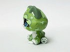 Lps Custom Bonbon Cat Hand Painted Ooak Flower Tabby Pattern With Blue Eyes