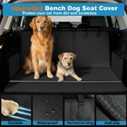 Pet Dog Seat Cover Universal For Truck Suv Car Back Seat Leather Mat Protector