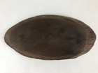 Japanese Wooden Flower Vase Stand Vtg Oval Kadai Board Ikebana Bonsai Wt468