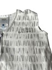 Halo Baby White Gray Print Cotton Wearable Blanket Sleep Sack Large 12-18m