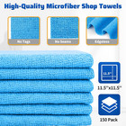Shop Towels  150 Pack Cleaning Rags Microfiber Towels  Bulk All-purpose Microfib