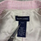 Vintage 90s Ralph Lauren Essentials Sport Coat Girls 2 2t White Pink Seersucker